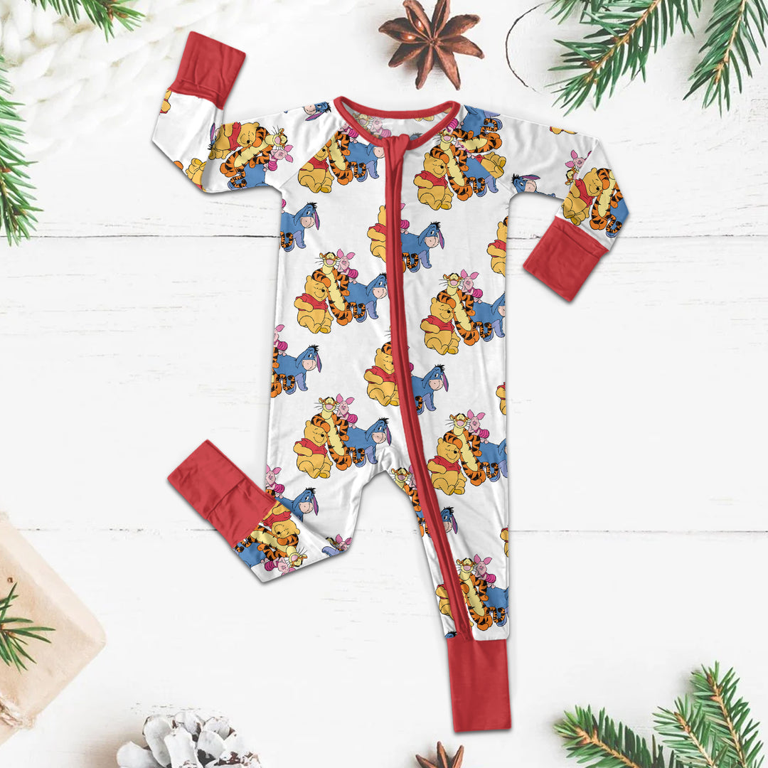 Winnie The Pooh Baby Long Zippy Featuring Cute Comfort