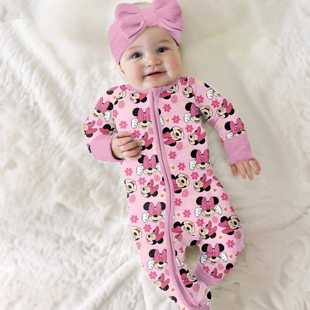 Baby Minnie Mouse Zippy in Pink