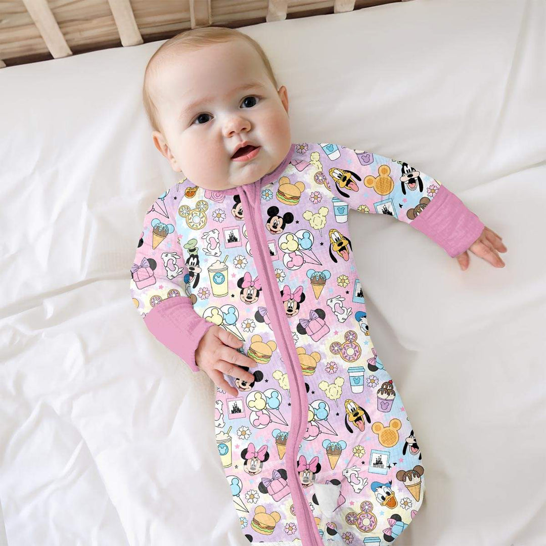 Baby Micky Zippy in Pink