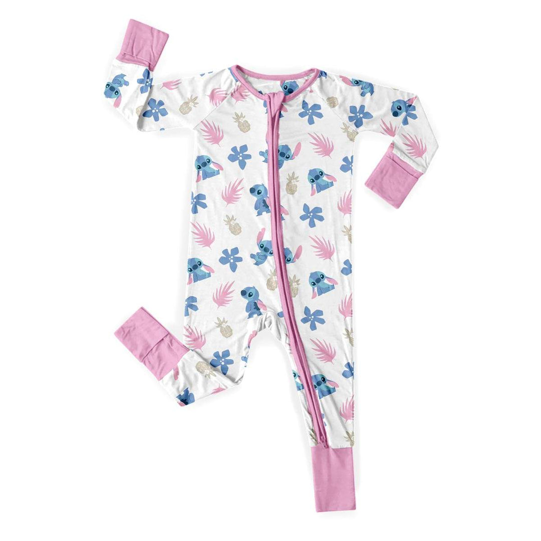 Baby Lilo and Stitch Zippy in White