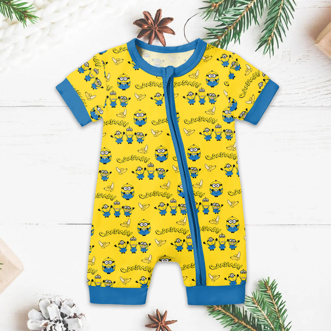 Minions Baby Short Zippy Featuring Cute Comfort