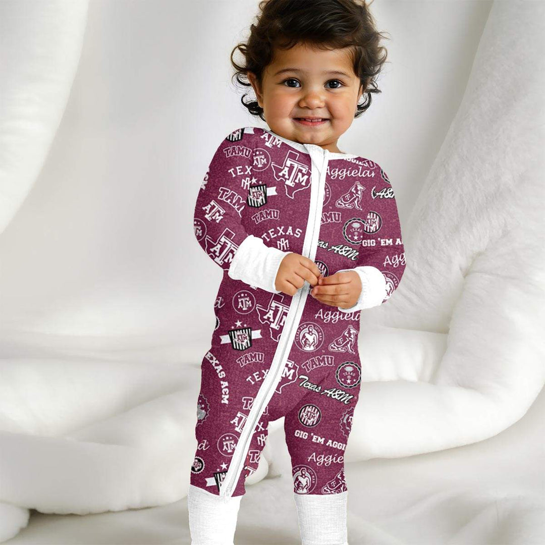 Baby Texas A&M Aggies Zippy