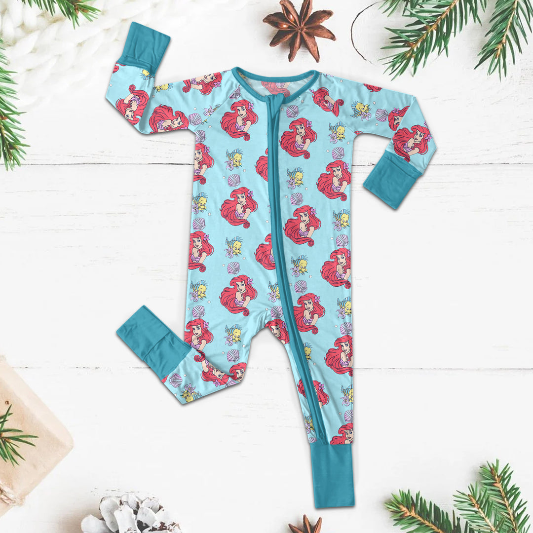 Little Mermaid Baby Long Zippy Adding a Fun Flair