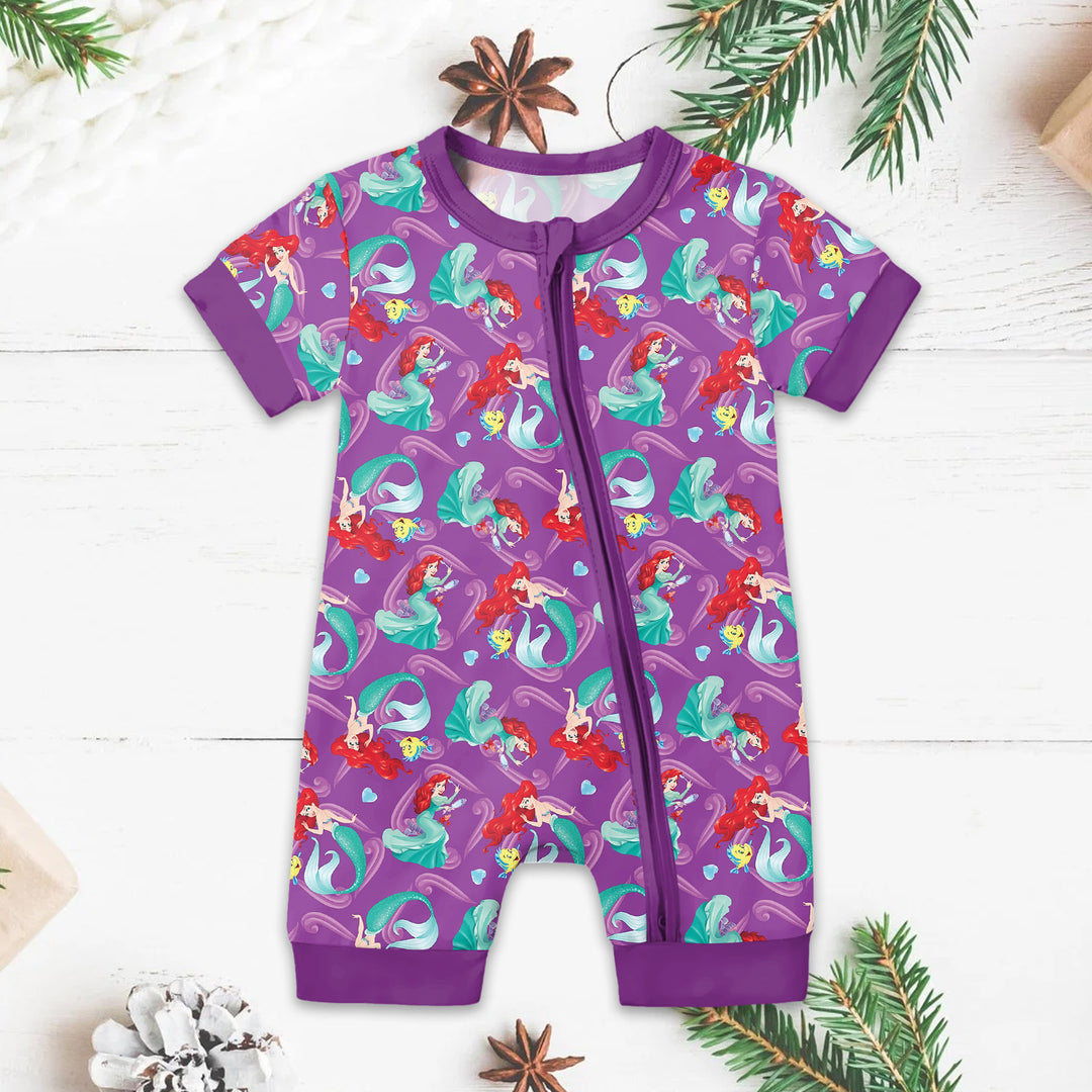 Little Mermaid Baby Short Zippy For High Charm
