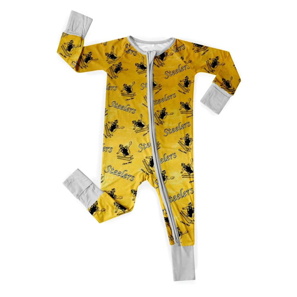Baby Monster Truck Zippy In Grey Long Sleeved with Adorable Details - 18-24M