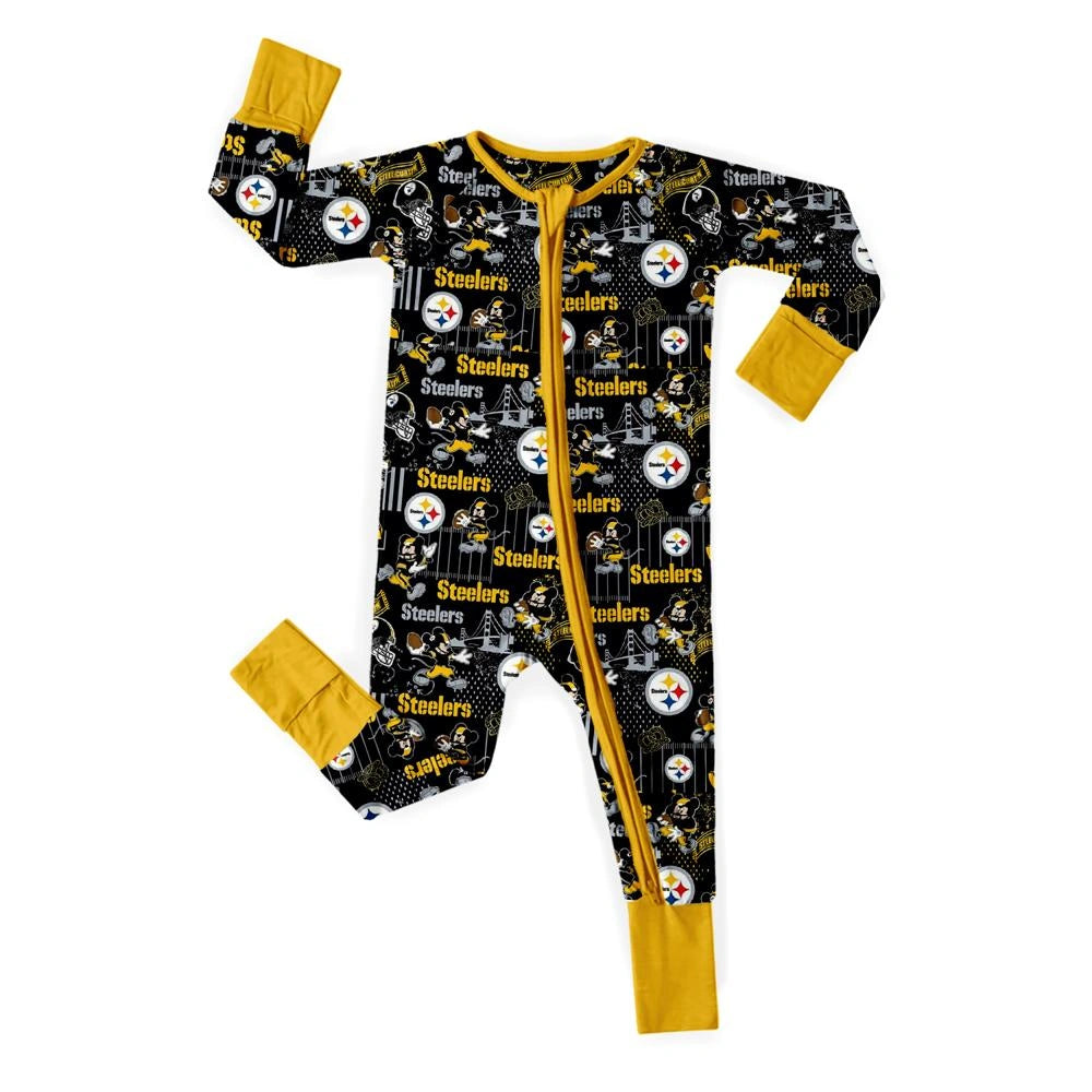 Baby Monster Truck Zippy In Grey Long Sleeved with Adorable Details - 2T