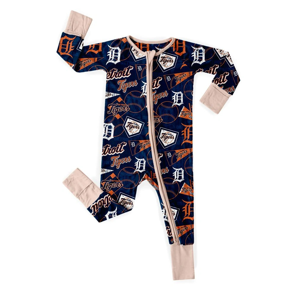 Baby Monster Truck Zippy In White With Red Zipper Short Sleeved for Snug Fit and Style 1 - 3-6M