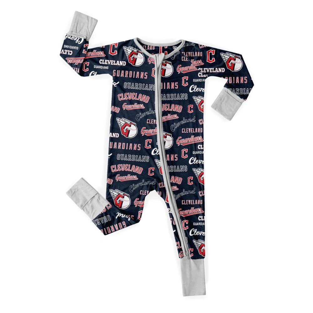 Baby Monster Truck Zippy In White With Red Zipper Short Sleeved for Snug Fit and Style 1 - 6-12M