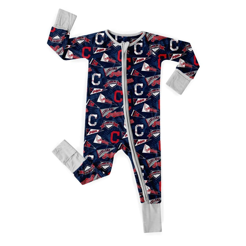 Baby Monster Truck Zippy In White With Red Zipper Short Sleeved for Snug Fit and Style 1 - 12-18M