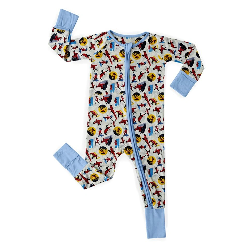 Baby Monster Truck Zippy In Black With Red Zipper Long Sleeved for Snug Fit and Style - 0-3M