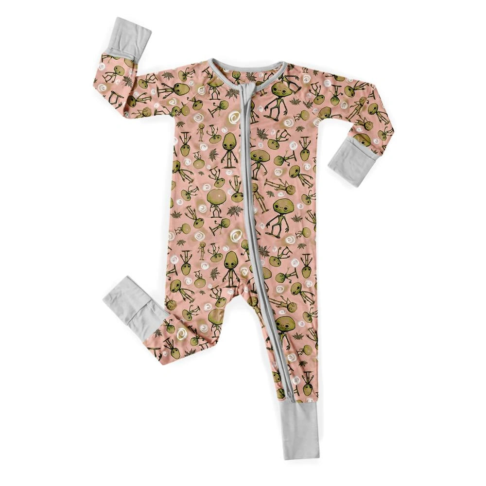 Baby Monster Truck Zippy In Sky Blue Long Sleeved with Adorable Details - 0-3M