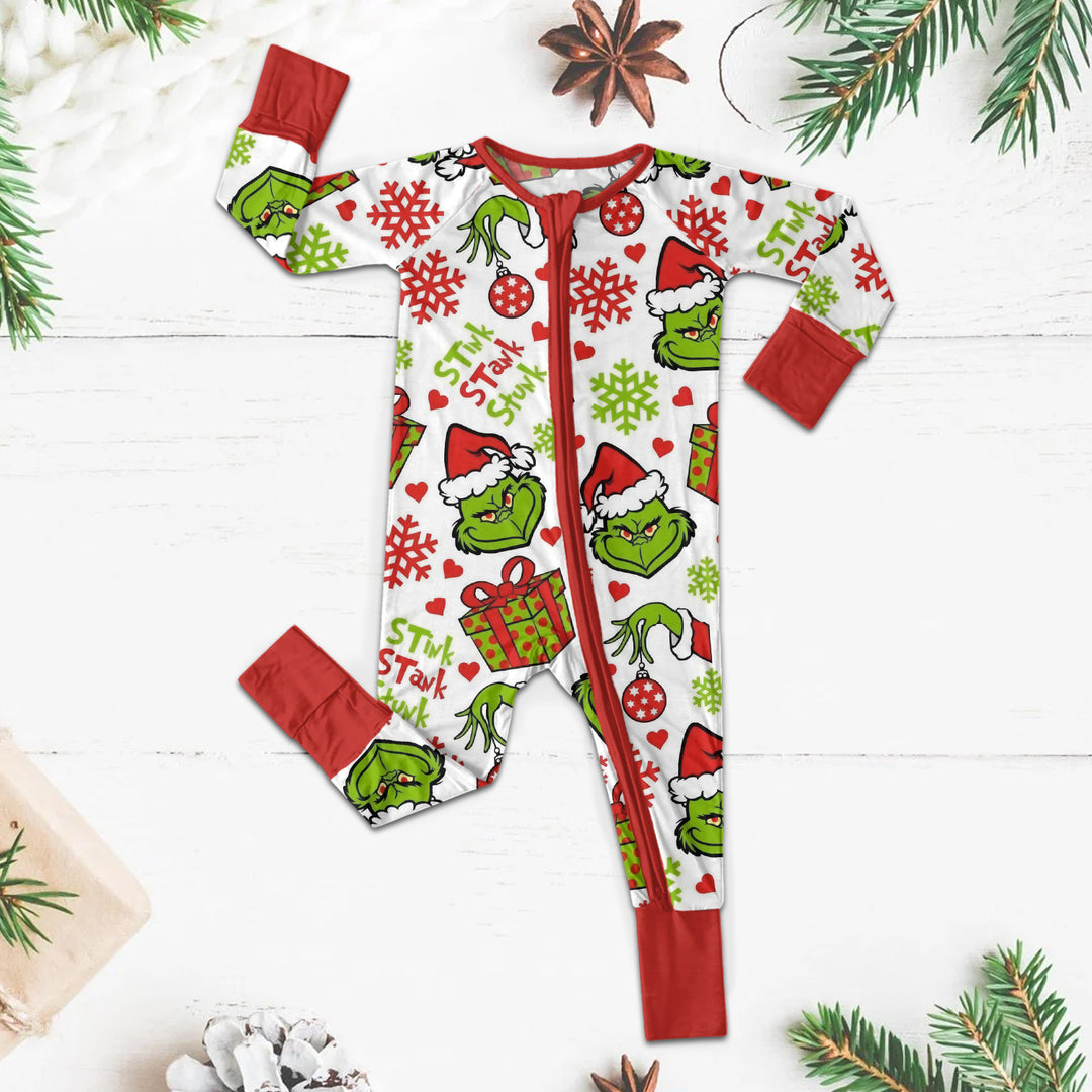 Grinch Baby Long Zippy Rocking Adorable Looks