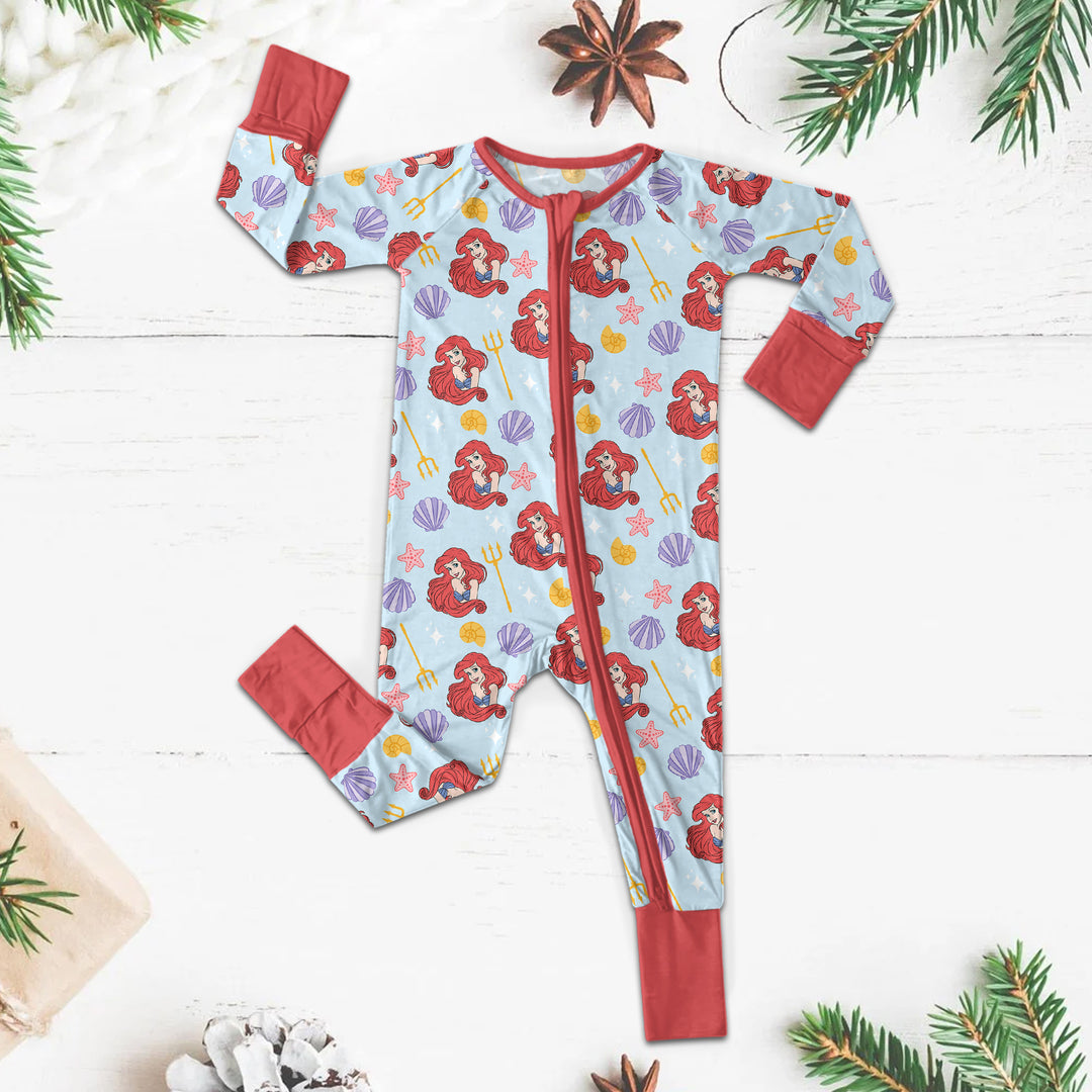 Little Mermaid Baby Long Zippy Serving Up Cute Style