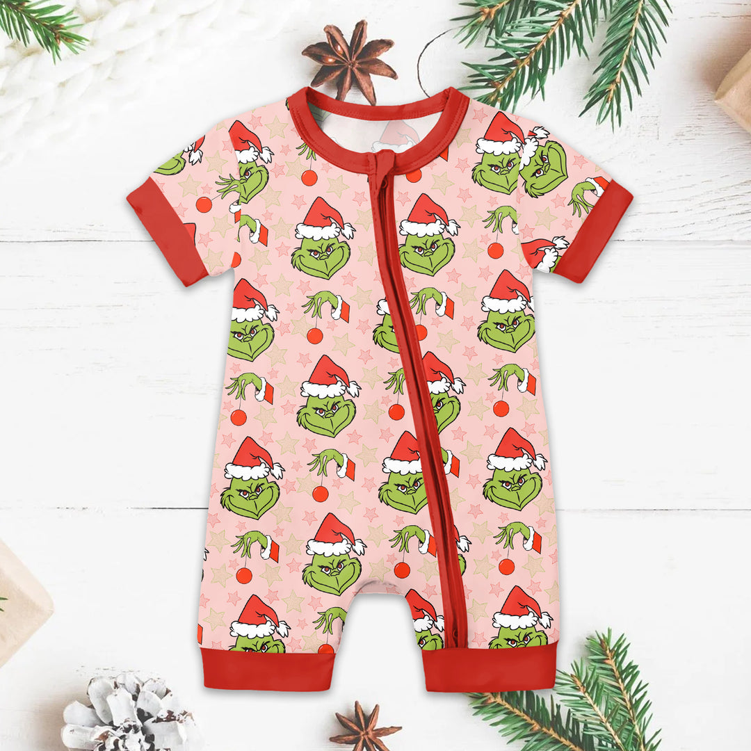 Grinch Baby Short Zippy Adding a Fun Flair