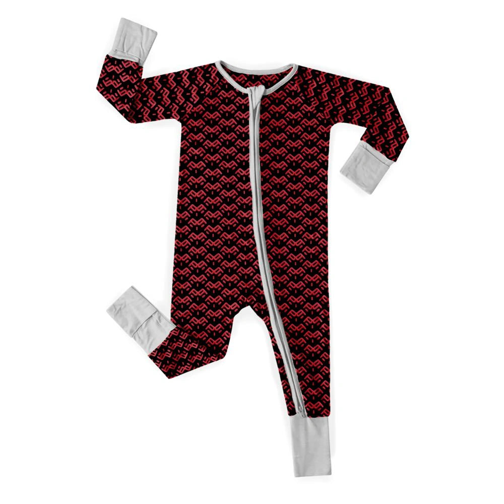 Baby Monster Truck Zippy In Black With Arctic Zipper Short Sleeved for Snug Fit and Style - 3T