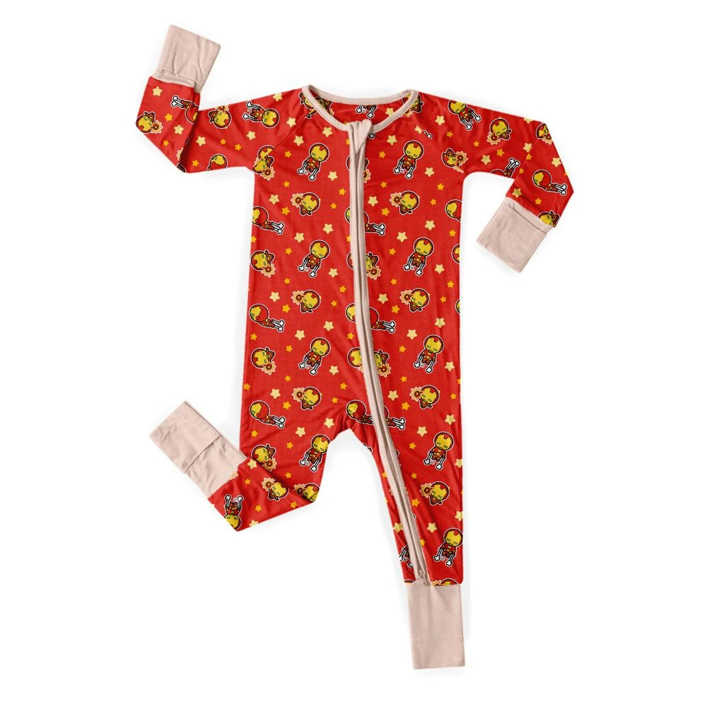 Baby Iron Man Zippy for Snug Fit and Style