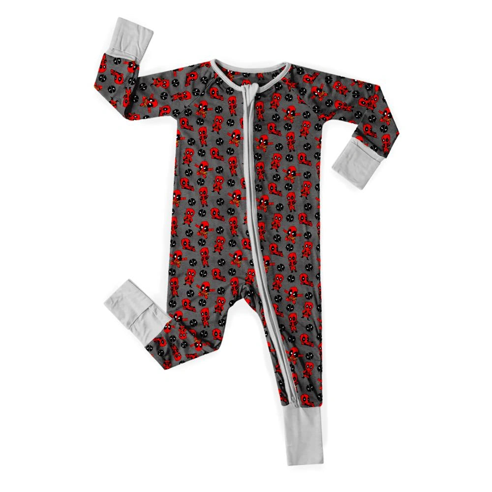 Baby Deadpool Zippy for Snug Fit and Style