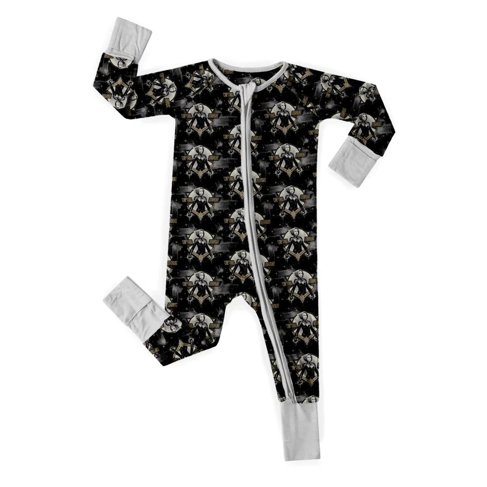 Baby Captain Marvel Zippy for Snug Fit and Style
