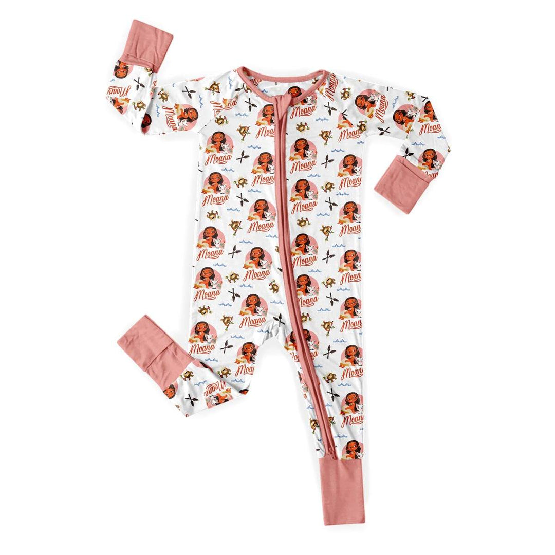 Baby Moana Zippy in Pink