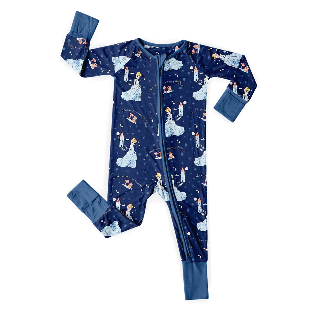 Baby Cinderella Zippy in Dark Blue