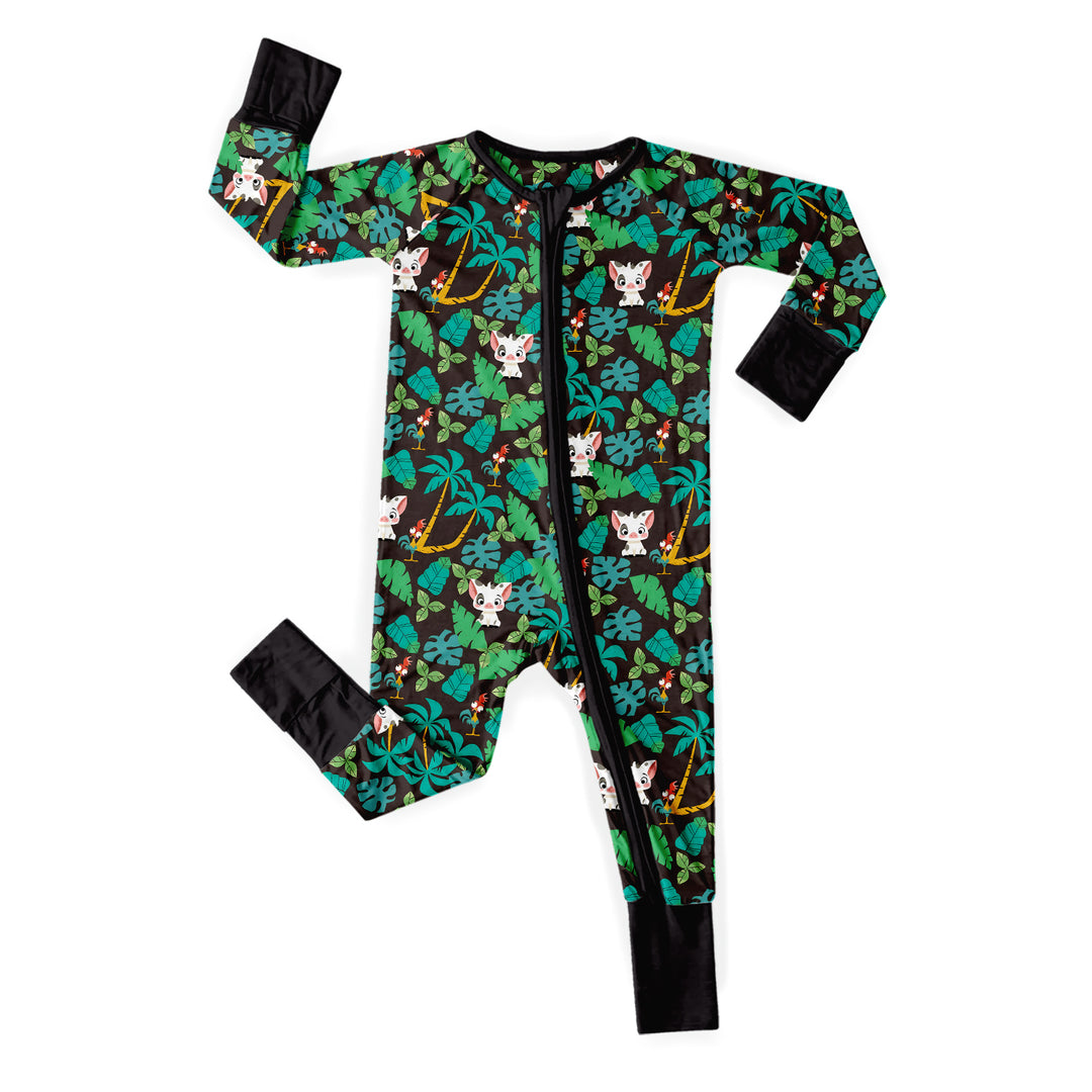 Baby Moana Zippy in Green