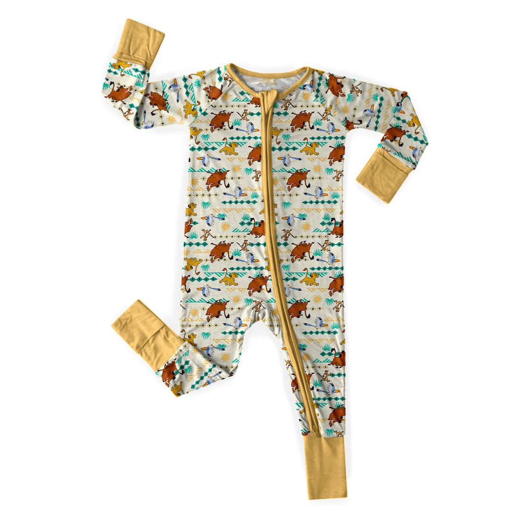 The Lion King Convertible Zippered Romper