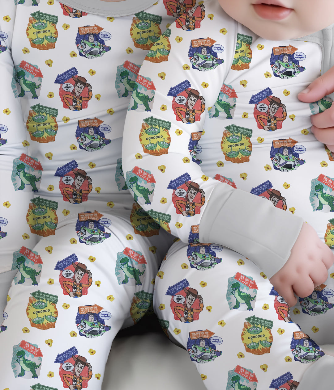 Toy Story Woody and Friends Convertible Zippered Romper