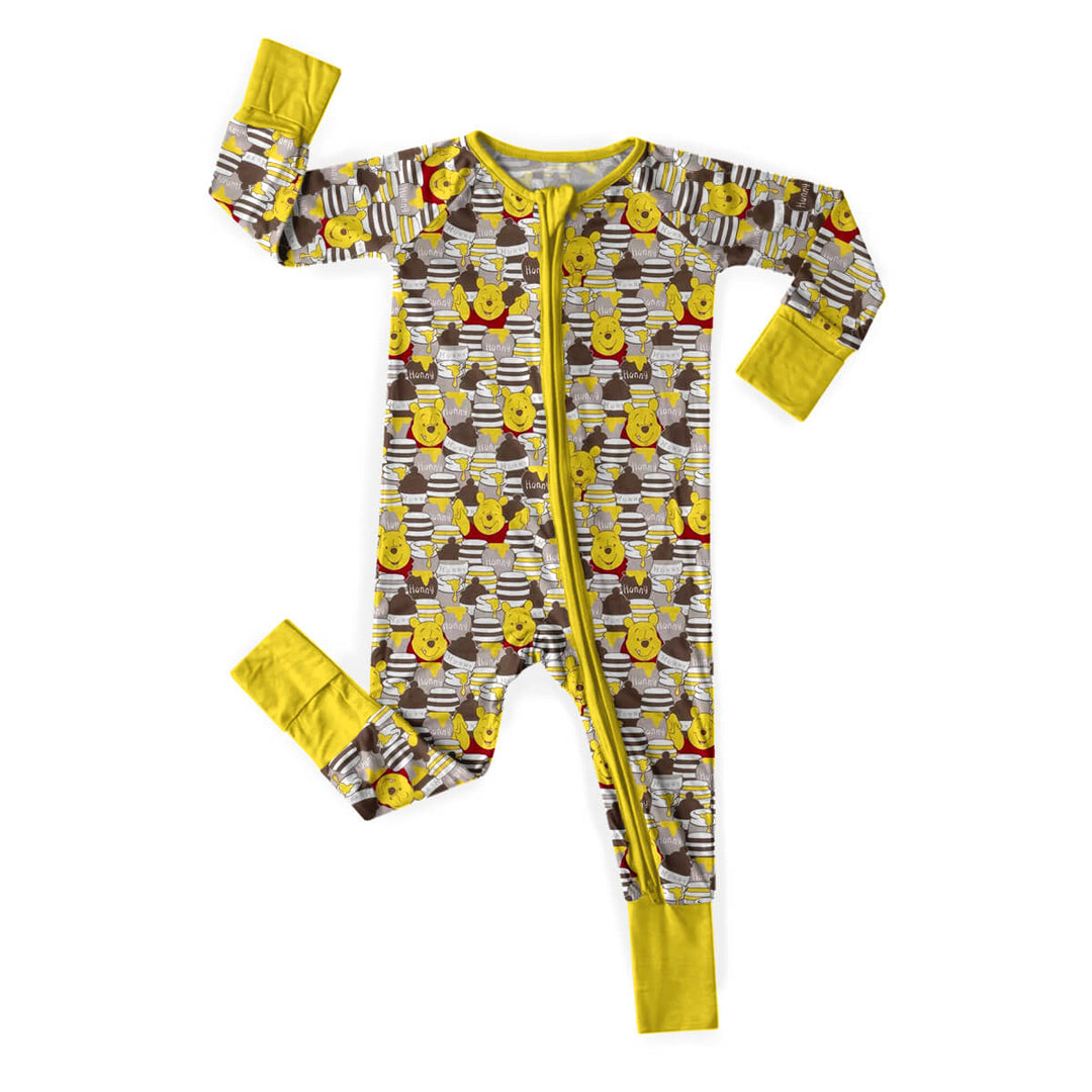 Winnie The Pooh Convertible Zippered Romper