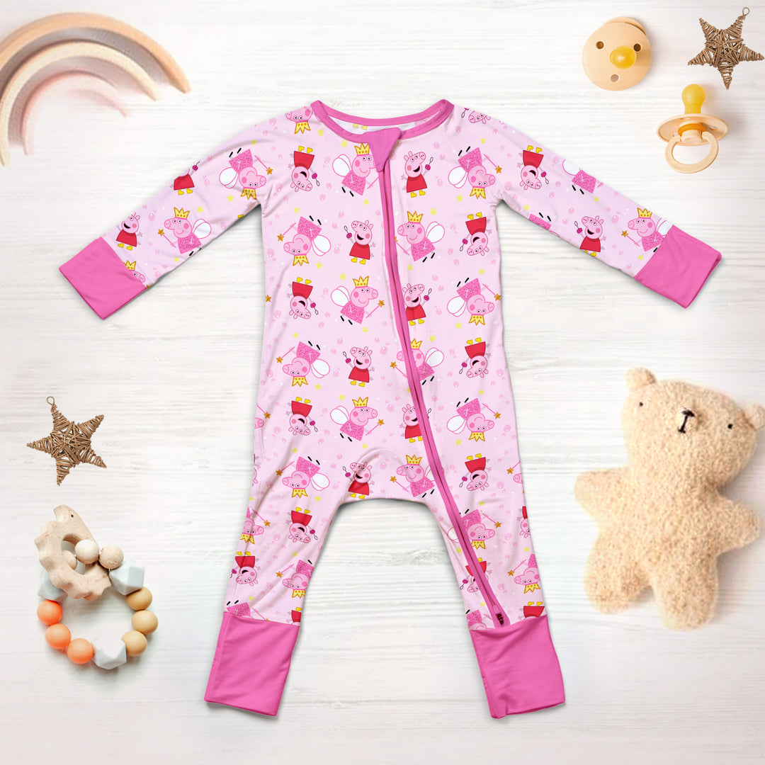 Peppa Pig Convertible Zippered Romper 3