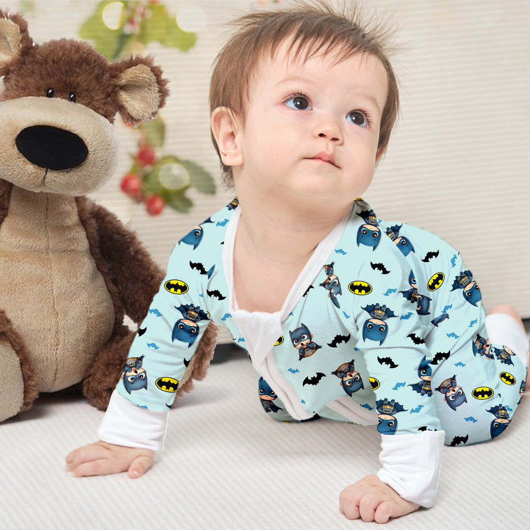 Batman Heroic Adventures Convertible Romper in Sky Blue