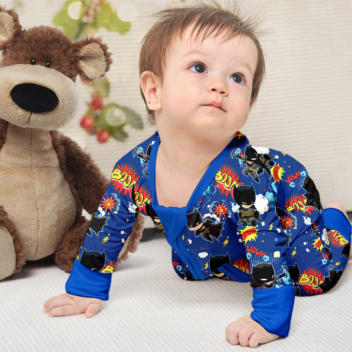 Batman Heroic Adventures Convertible Romper in Dark Blue