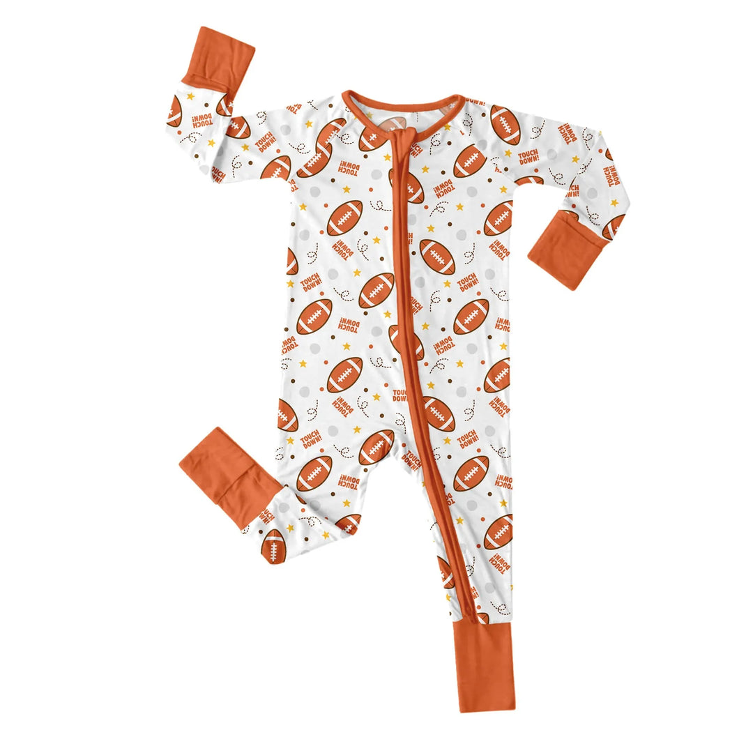 Christmas Ginger Bread Convertible Zippered Romper