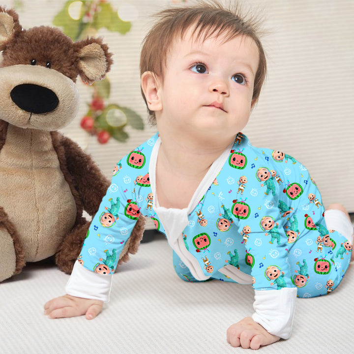 Cocomelon Cuties Convertible Zippered Romper in Blue