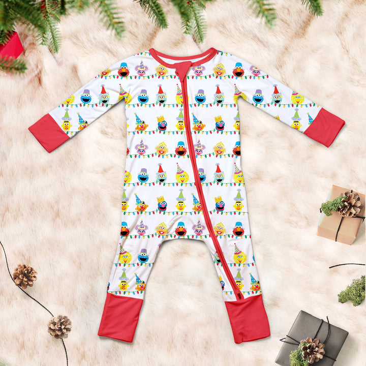 SESAME STREET Convertible Zippered Romper Ver 5