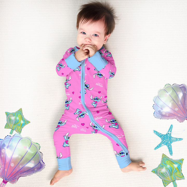 Lilo & Stitch Sweet Convertible Zippered Romper