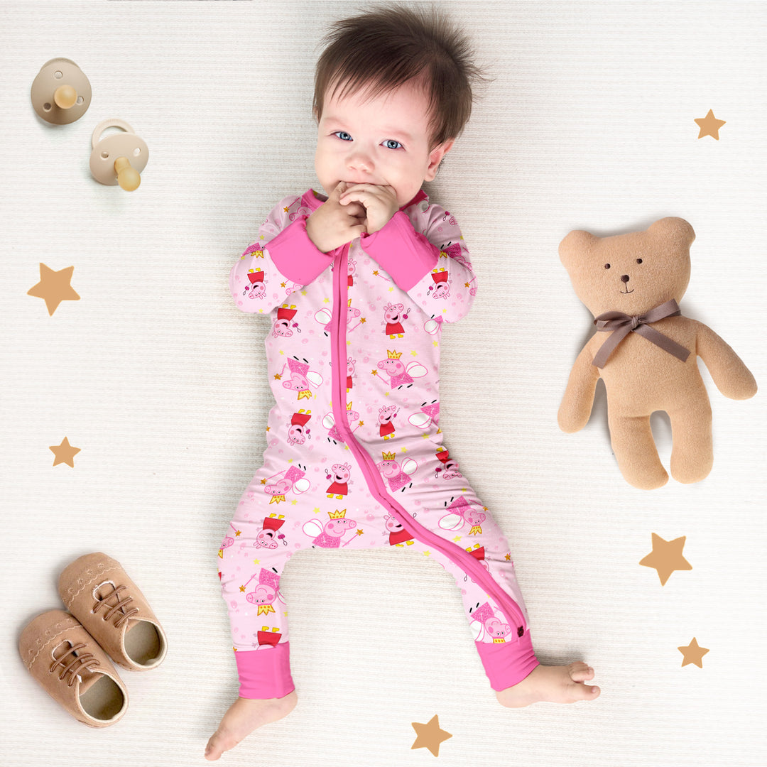 Peppa Pig Convertible Zippered Romper 3
