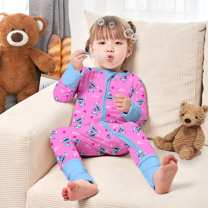Lilo & Stitch Sweet Convertible Zippered Romper