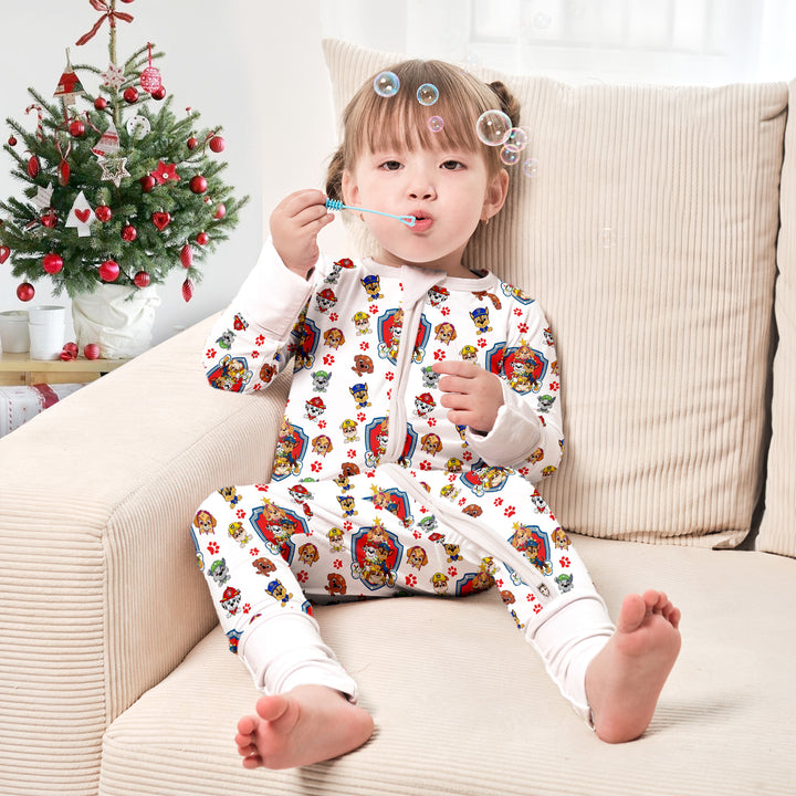 Rescue-Ready Baby PAW Patrol Convertible Zippered Romper