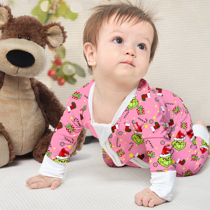 Merry and Mischievous Dr. Seuss’ The Grinch Convertible Zippered Romper