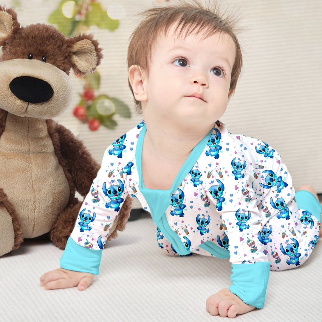 Lilo & Stitch Cute Convertible Zippered Romper