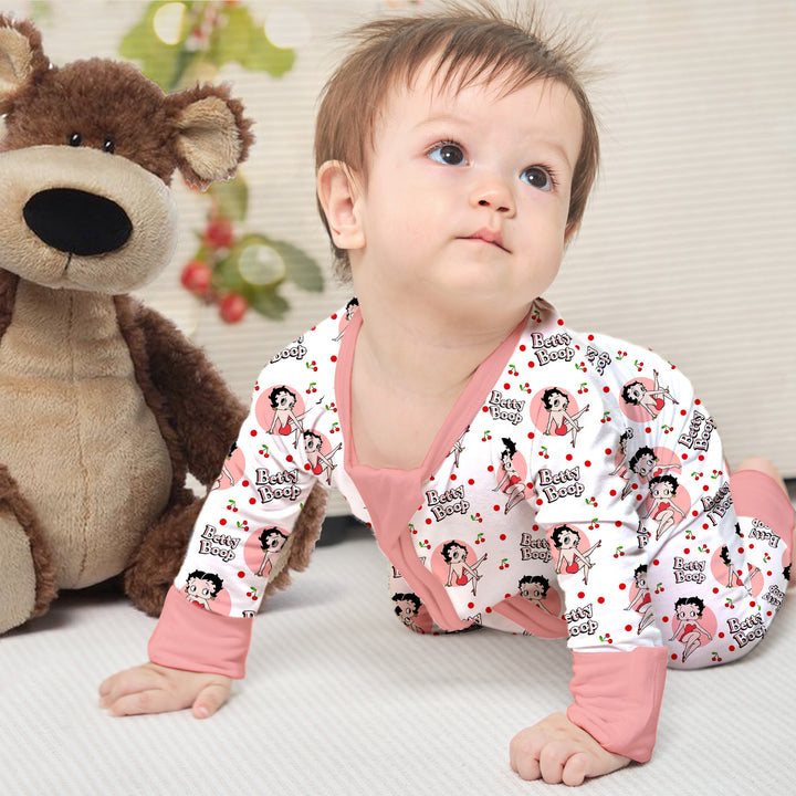 Sweet Baby Betty Boop Convertible Zippered Romper