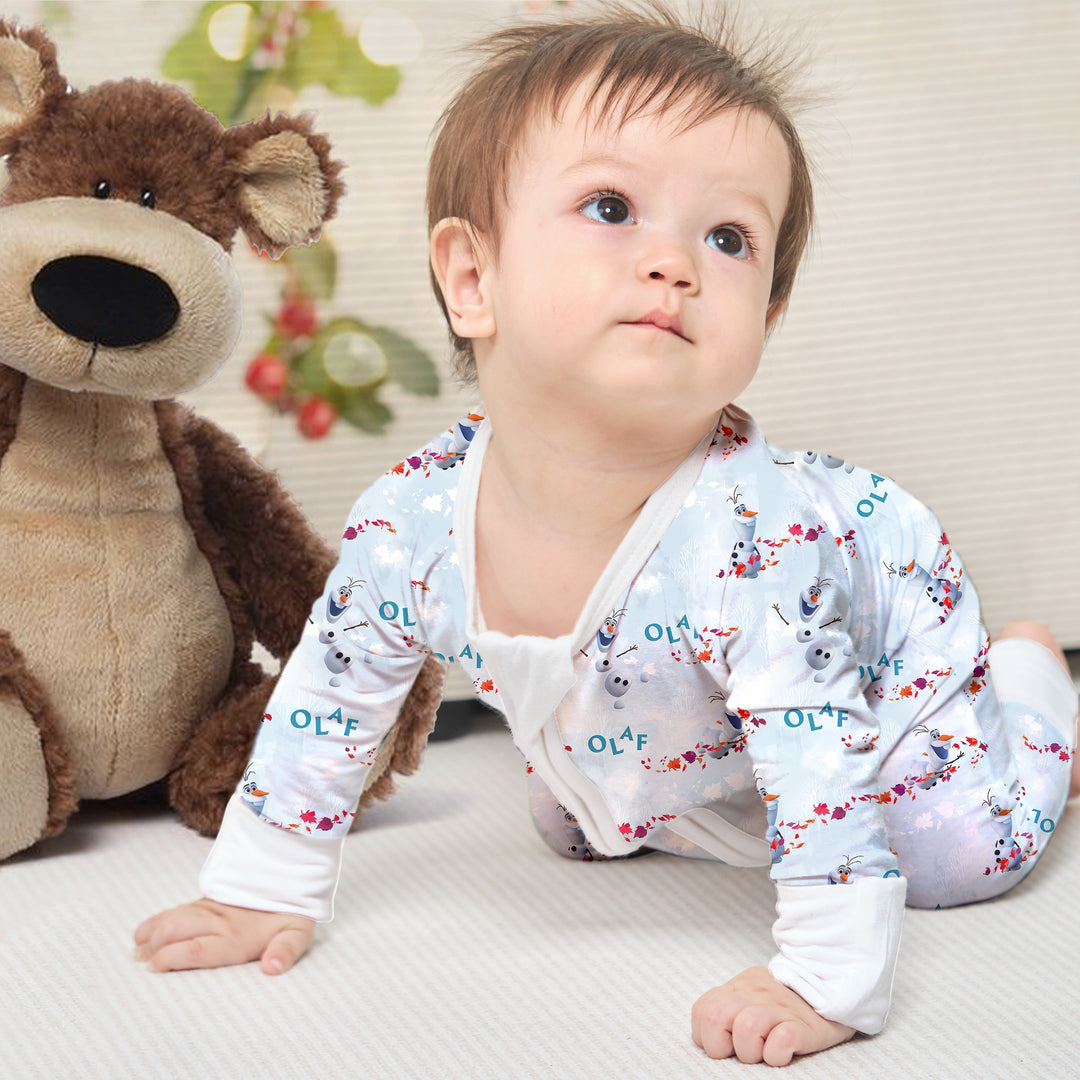 Disney Olaf Convertible Zippered Romper