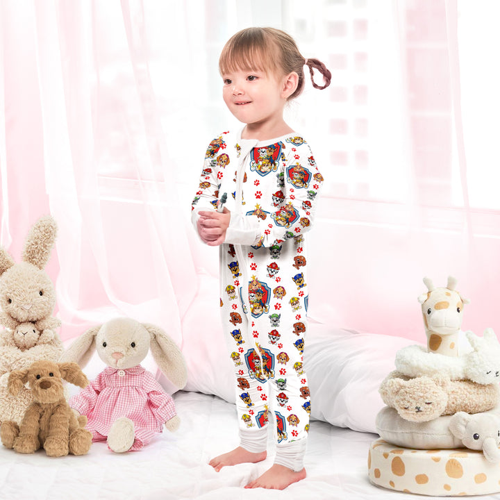 Rescue-Ready Baby PAW Patrol Convertible Zippered Romper