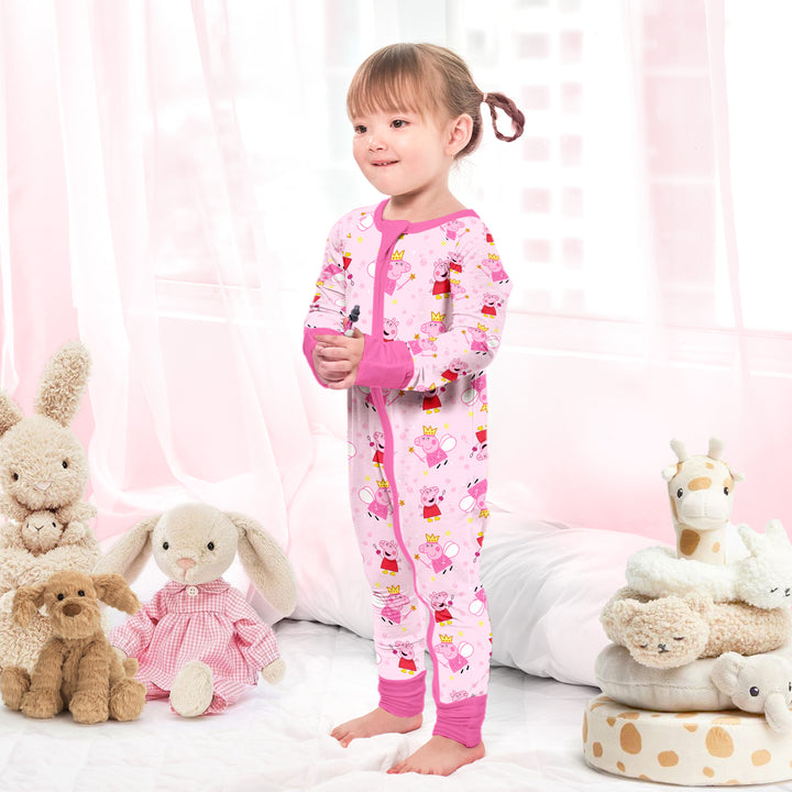 Peppa Pig Convertible Zippered Romper 3