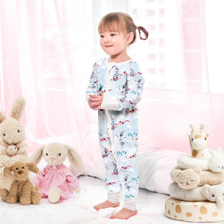 Disney Olaf Convertible Zippered Romper