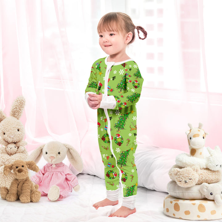 Enchanting Dr. Seuss’ The Grinch Convertible Zippered Romper