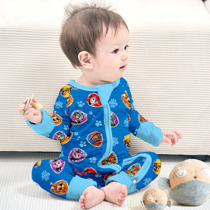 Brave Baby PAW Patrol Convertible Zippered Romper