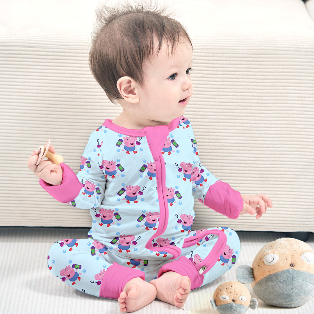 Peppa Pig Convertible Zippered Romper 2