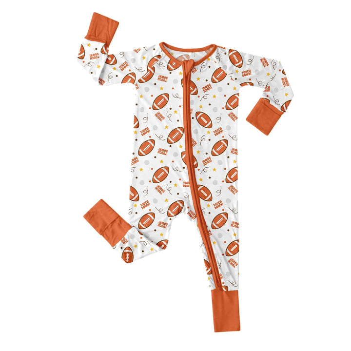 Christmas Ginger Bread Convertible Zippered Romper
