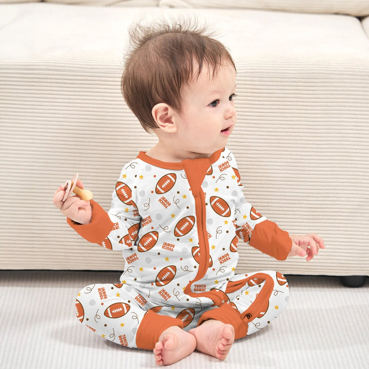 Christmas Ginger Bread Convertible Zippered Romper